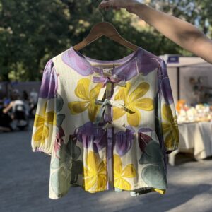 Bluza floral fata