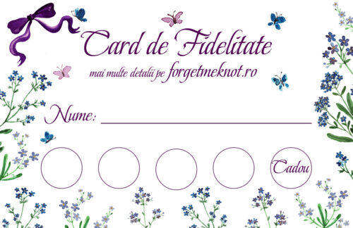 card fidelitate